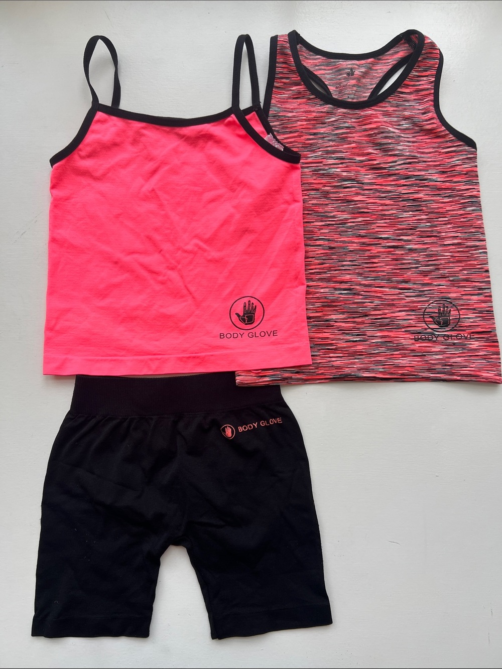 Body Glove Hot Pink & Black Active Two-Piece
